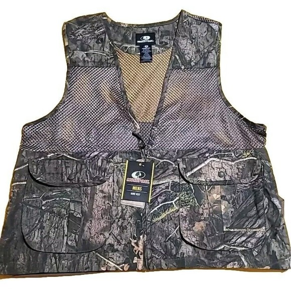 Mossy Oak Mens Dove Vest XL/2XL Break Up Country Camo Game Bag Breathable NWT - Picture 1 of 6